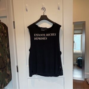 Enfants Riches Deprimes distressed logo t-shirt